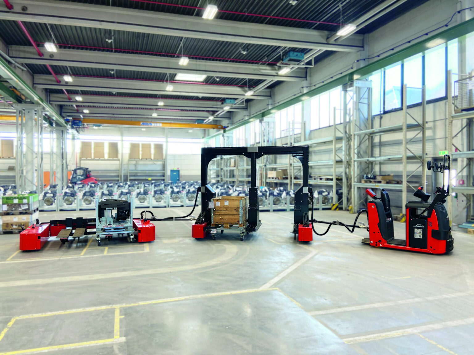 Stapler Routenzug Zug um Zug flexibler, sicherer und effizienter | Der Staplerexperte